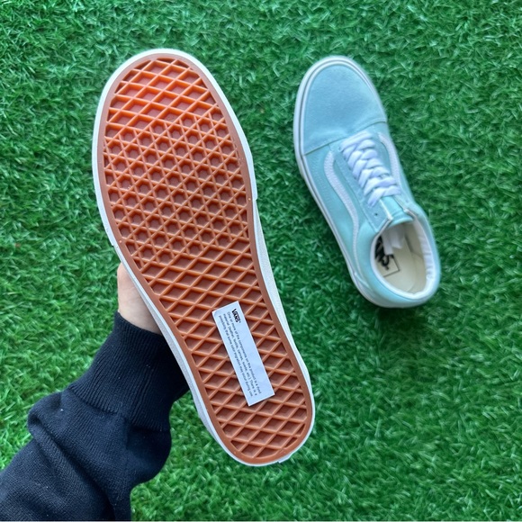 Vans Classic Slip On Checkerboard Baby Blue - Picture 8 of 8